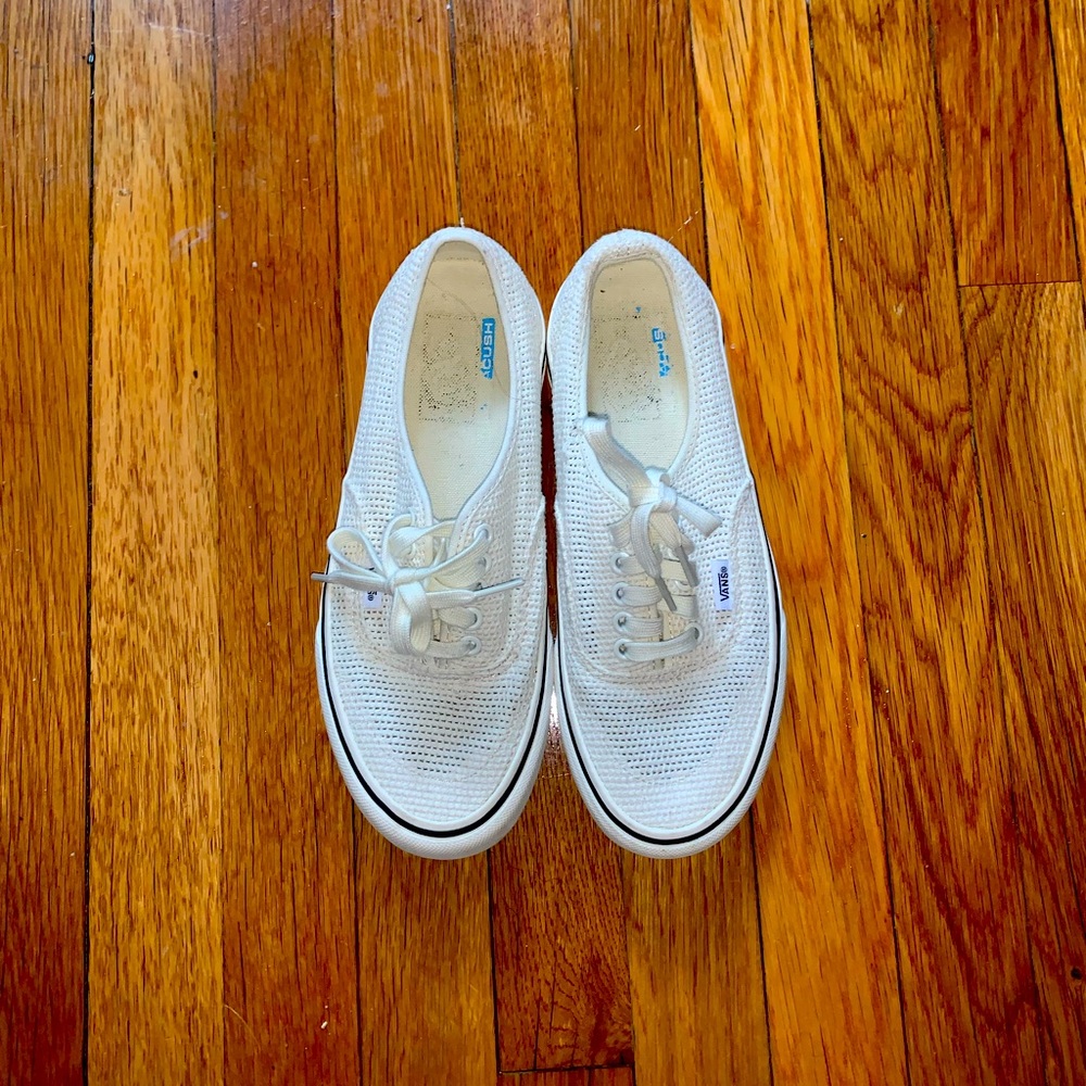 Vans Off The Wall 500714 White Thread Skaters Sneakers. Men's 6.5 Women's 8